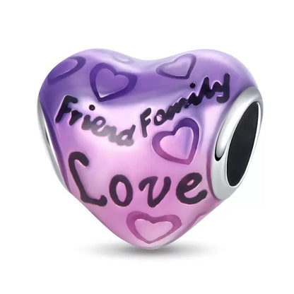 Happy Birthday Heart Charm