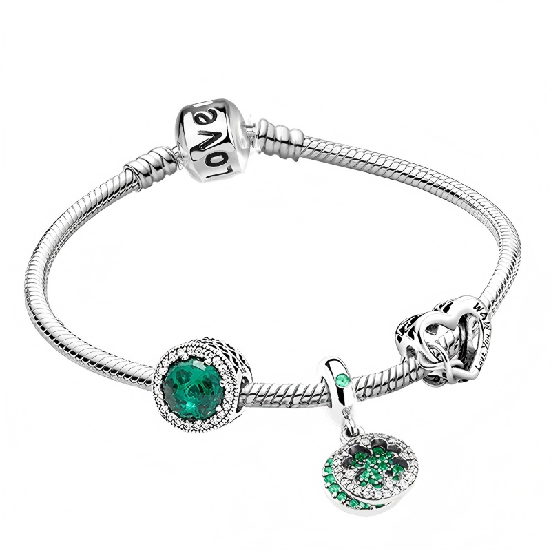 Heart Clasp Chain Bracelet