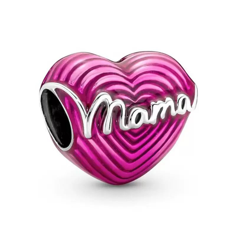 Mama Heart Charm for Bracelets & Necklaces