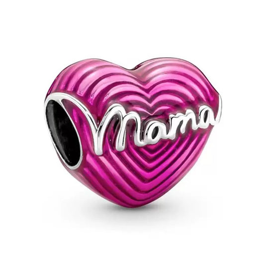 Mama Heart Charm for Bracelets & Necklaces