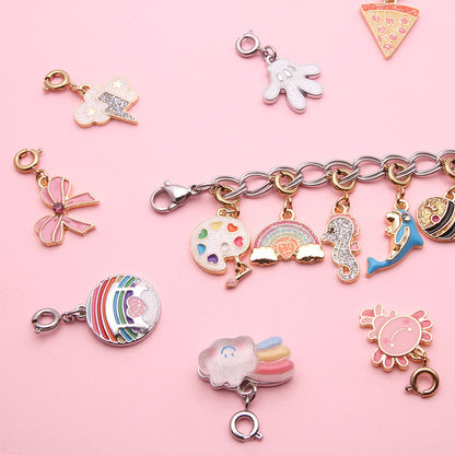 Pink Bow Charm