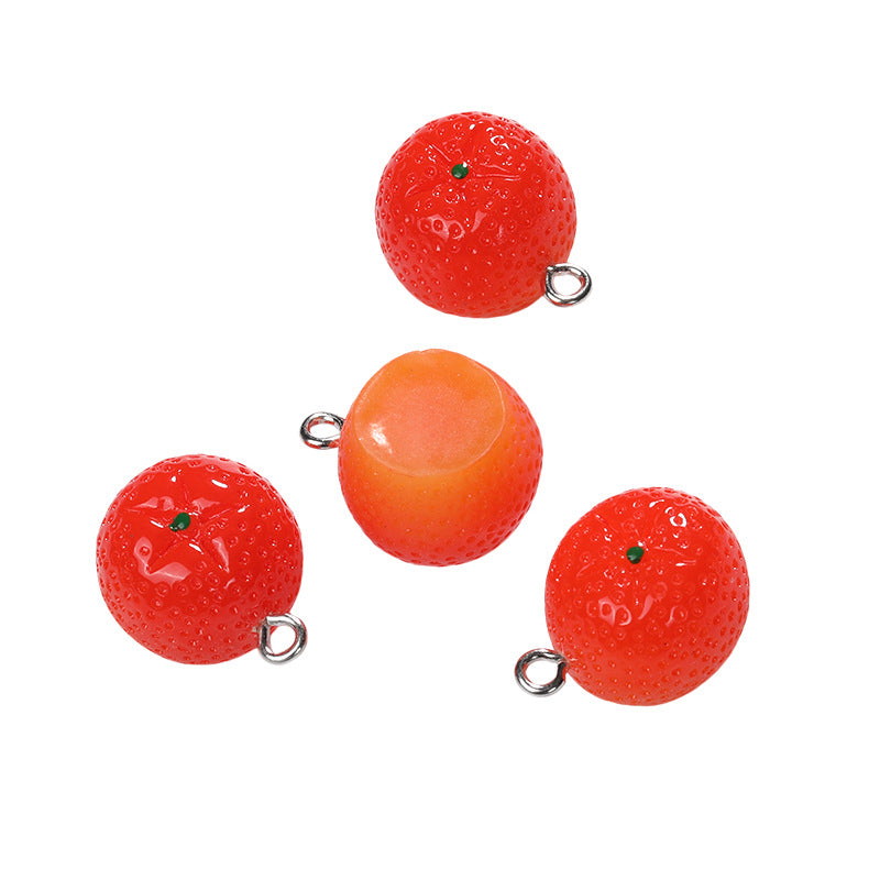 5PCS DIY Resin Fruit Charm