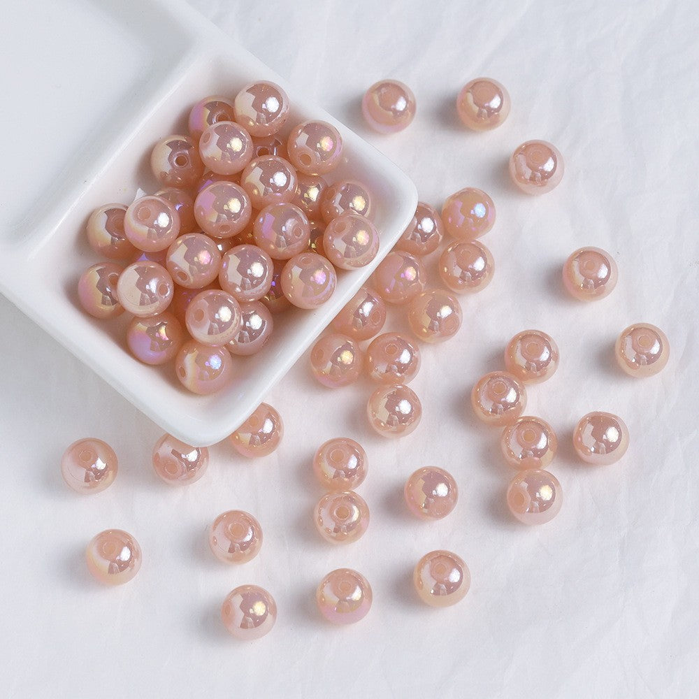 Candy Glass Beads-10*10mm/40pcs