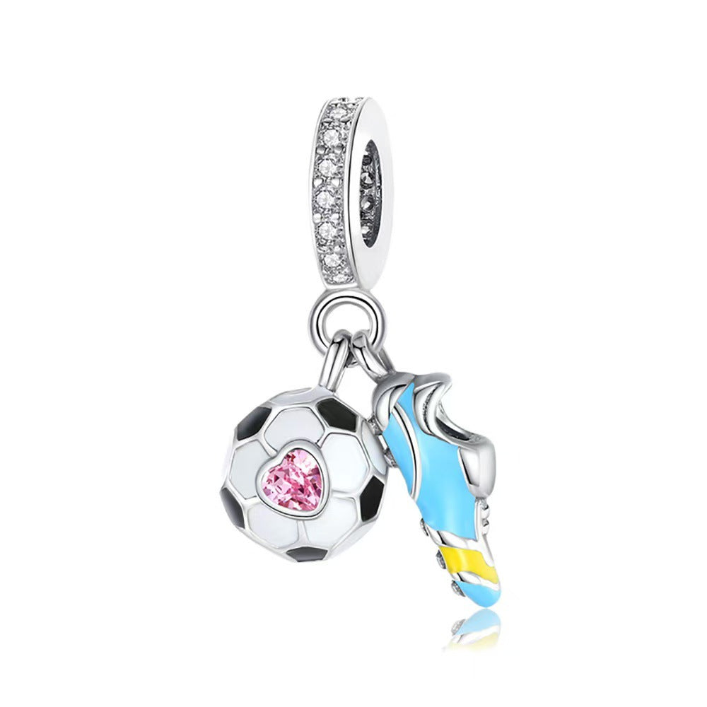 Soccer Ball Charm for Bracelets & Necklaces