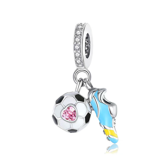 Soccer Ball Charm for Bracelets & Necklaces
