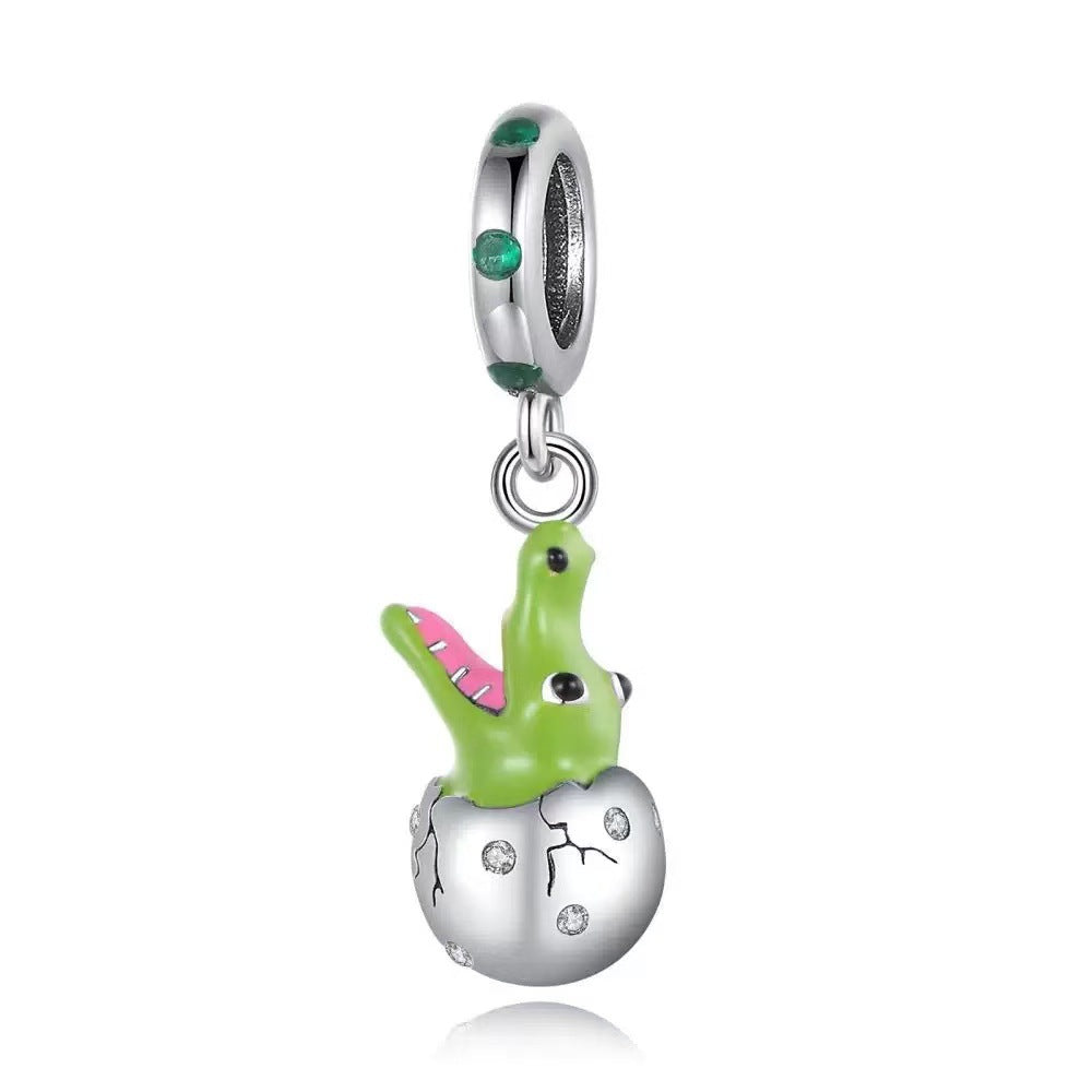 Baby Dinosaur Egg Charm