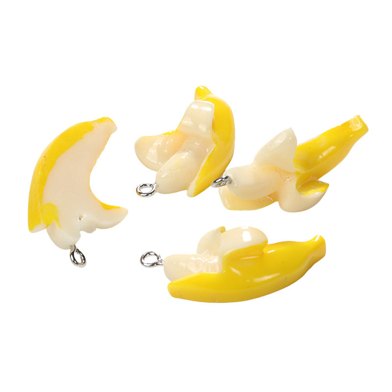 5PCS DIY Resin Fruit Charm