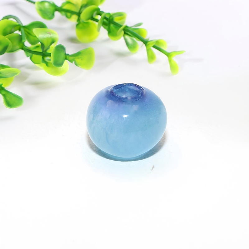 High-Gloss Resin Fruit Decor