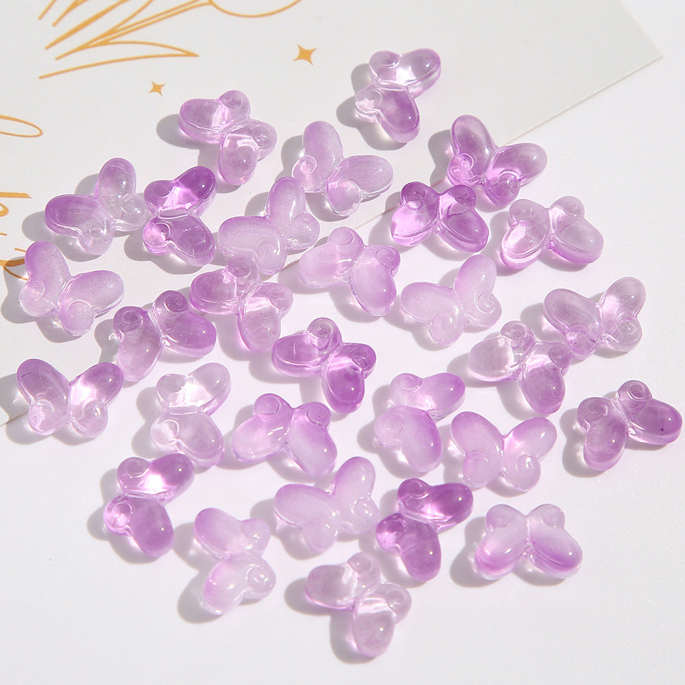 Gradient Butterfly Beads-10*14mm/20pcs