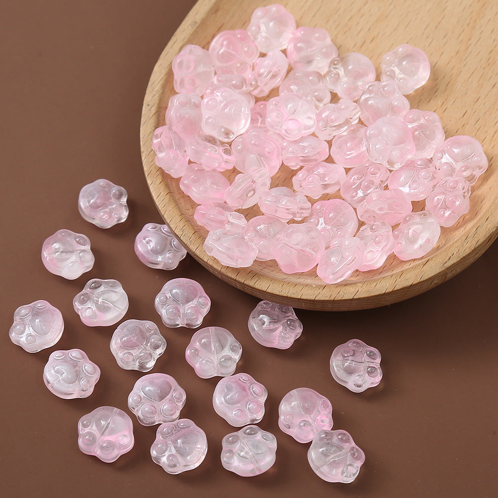 Cat Paw Beads-13*5mm/25pcs