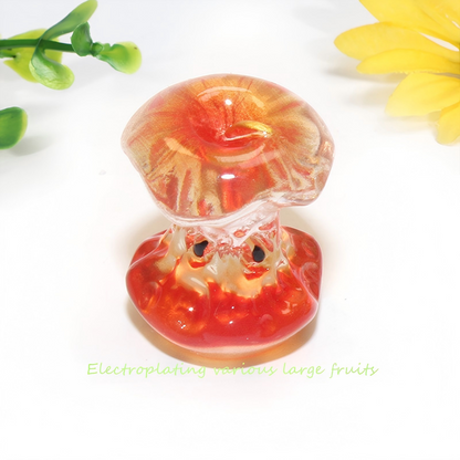 High-Gloss Resin Fruit Decor