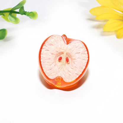 High-Gloss Resin Fruit Decor