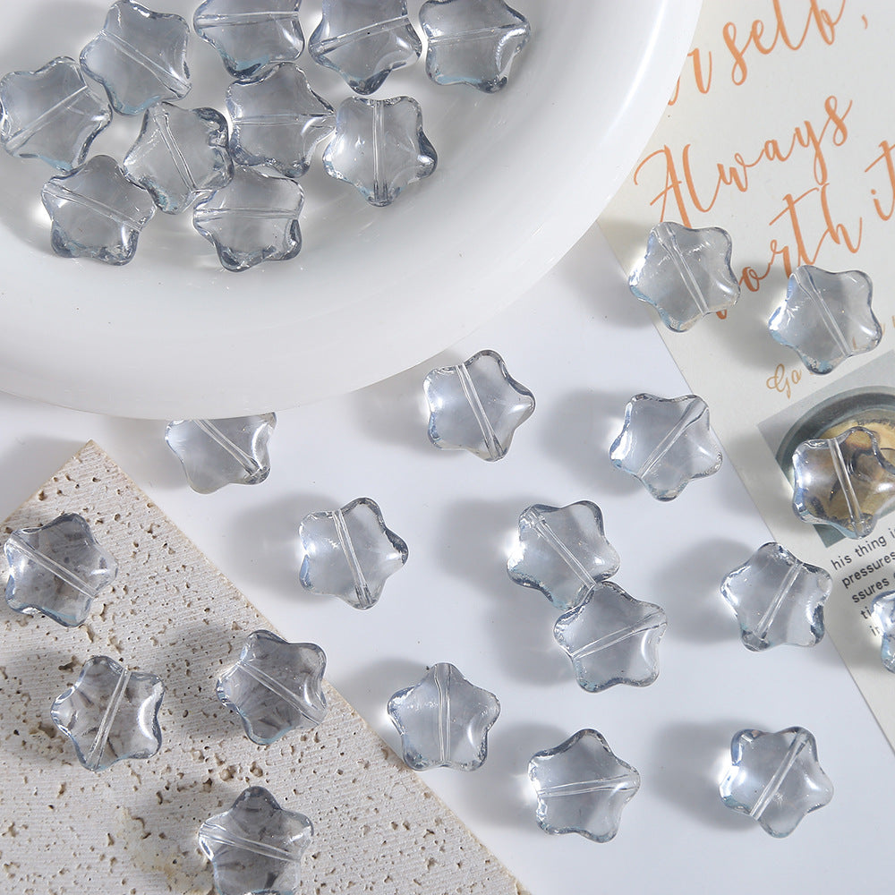 Star Glass Beads-10*17mm/20pcs