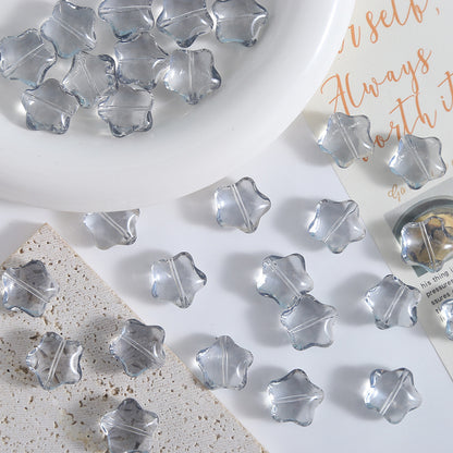 Star Glass Beads-10*17mm/20pcs