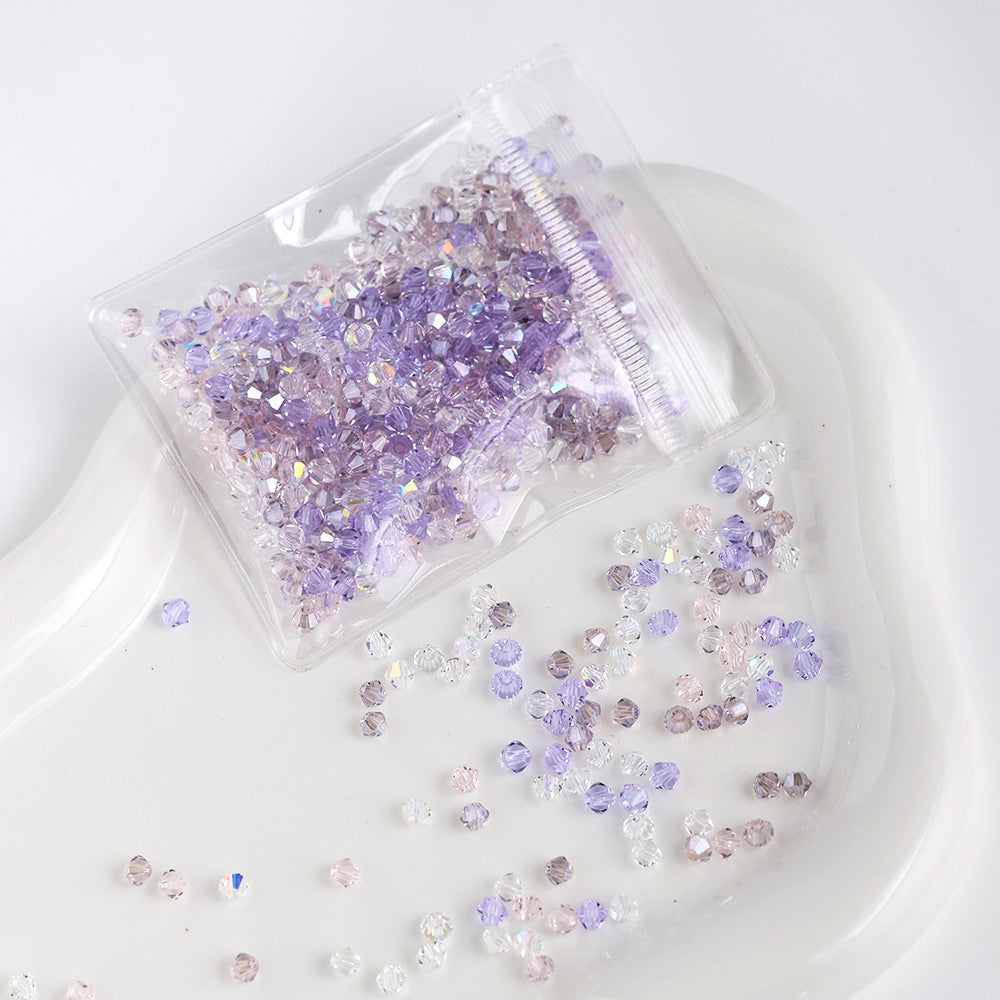 Crystal Spacer Beads-4x4mm/100pcs