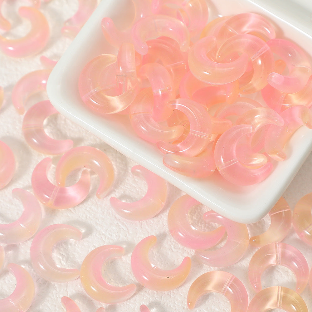 Crescent Moon Beads-12*14mm/20pcs