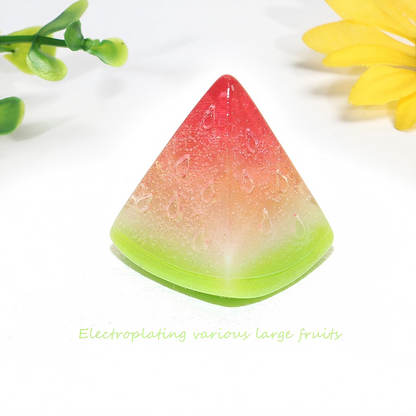 High-Gloss Resin Fruit Decor