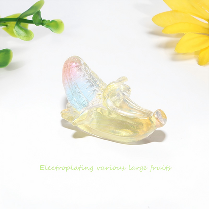 High-Gloss Resin Fruit Decor