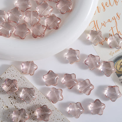 Star Glass Beads-10*17mm/20pcs