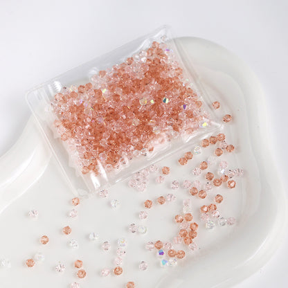 Crystal Spacer Beads-4x4mm/100pcs