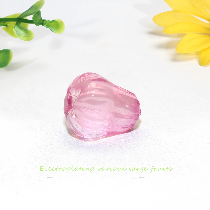 High-Gloss Resin Fruit Decor
