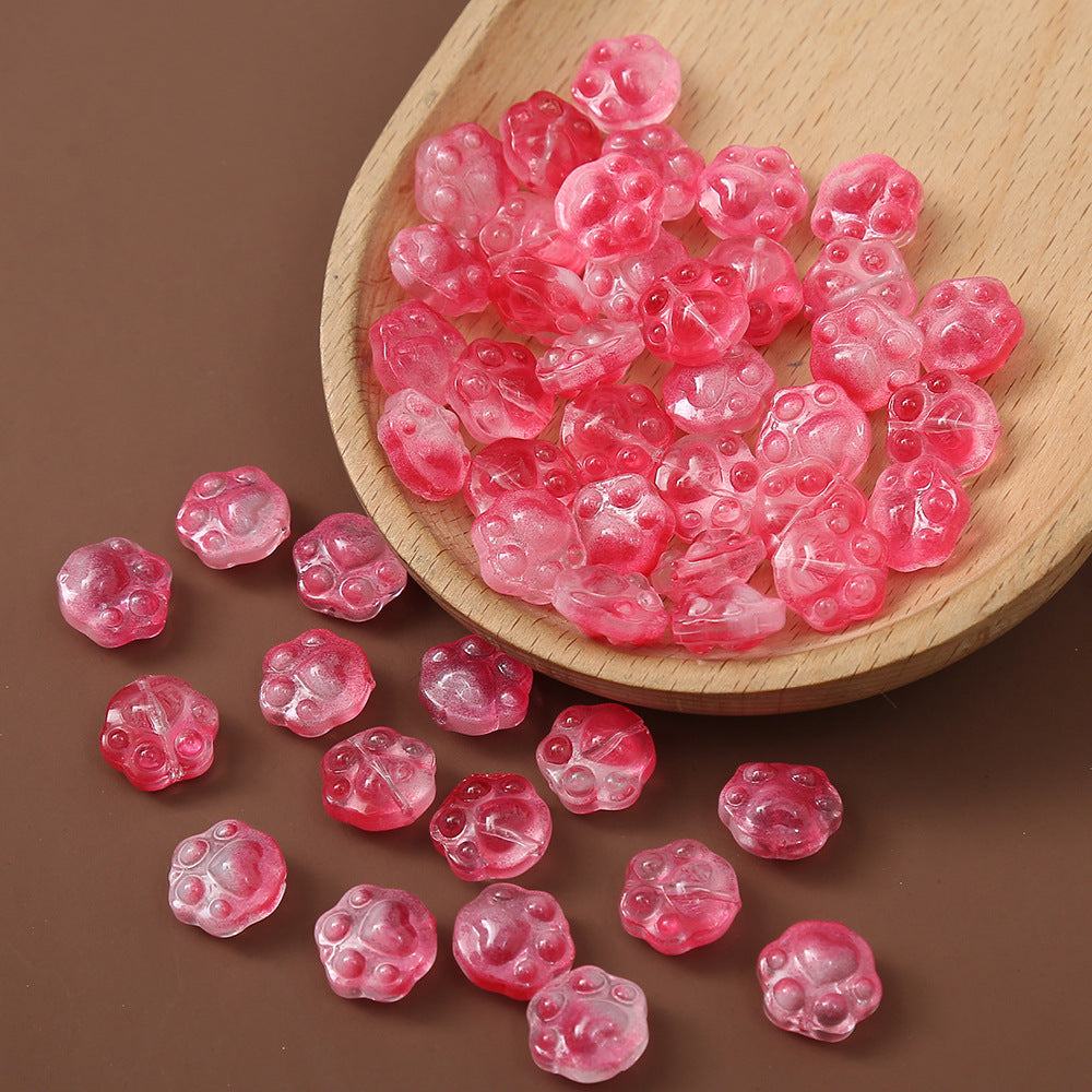 Cat Paw Beads-13*5mm/25pcs