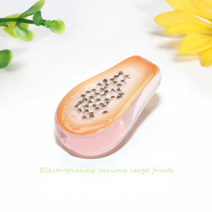 High-Gloss Resin Fruit Decor