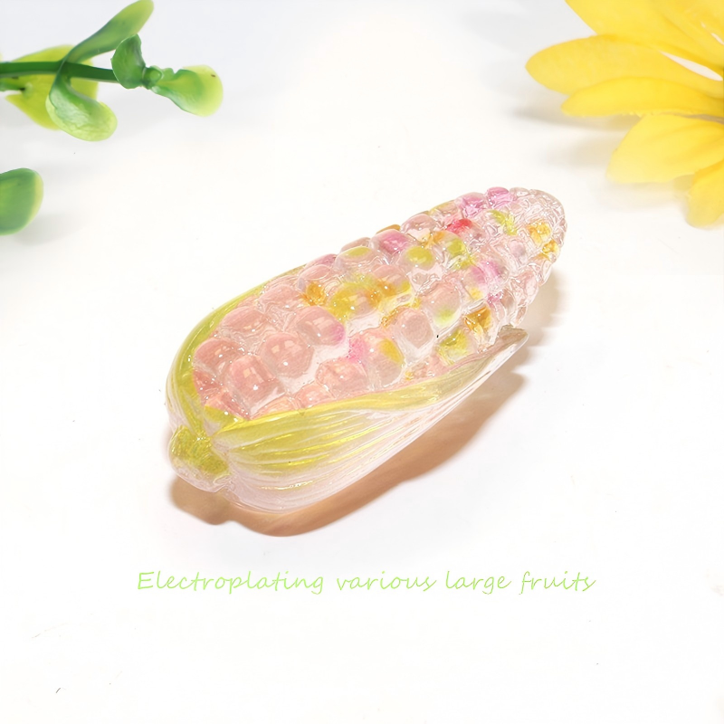 High-Gloss Resin Fruit Decor
