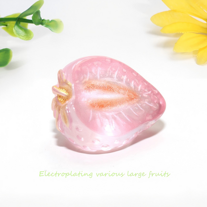 High-Gloss Resin Fruit Decor
