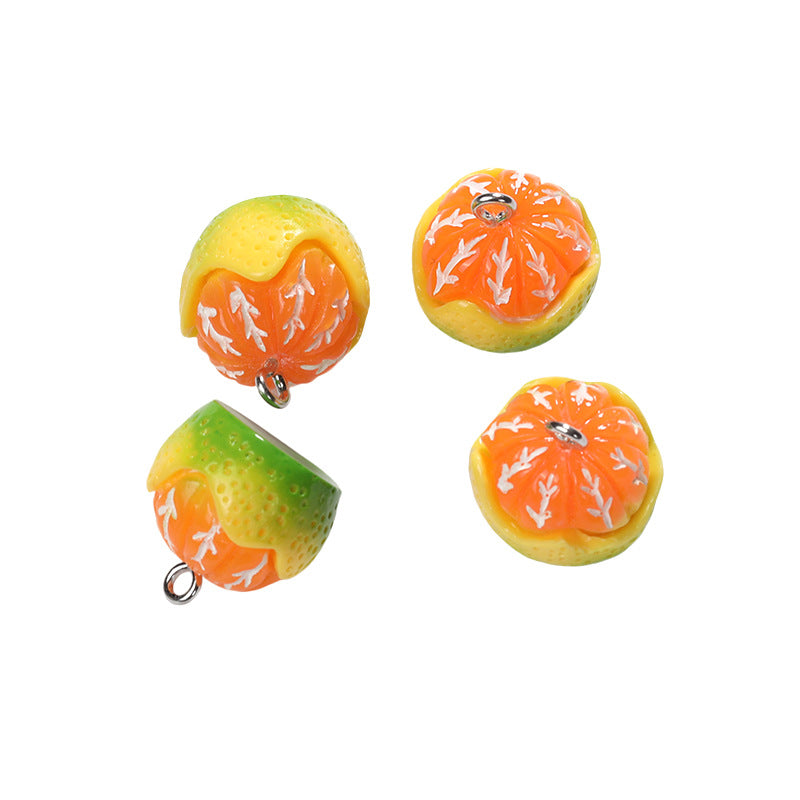 5PCS DIY Resin Fruit Charm