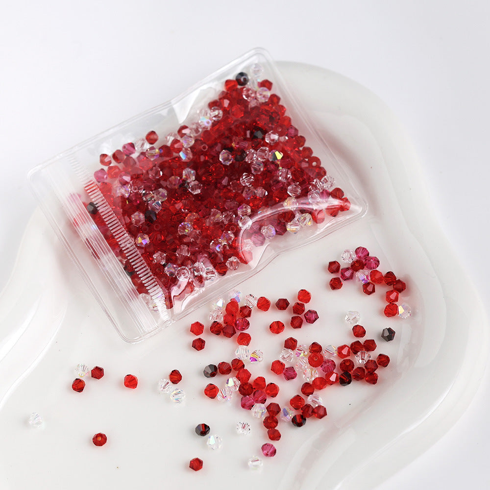 Crystal Spacer Beads-4x4mm/100pcs