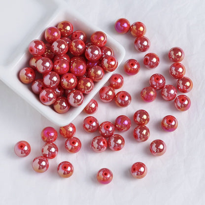 Candy Glass Beads-10*10mm/40pcs