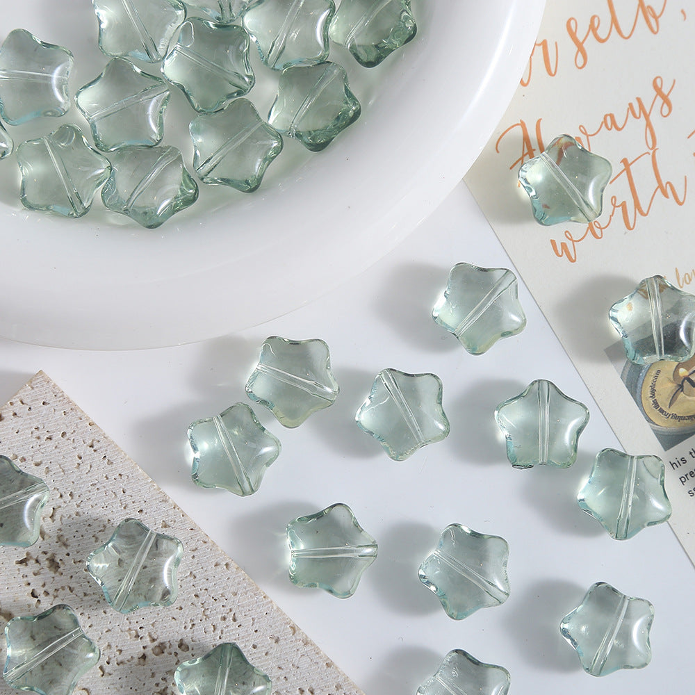 Star Glass Beads-10*17mm/20pcs