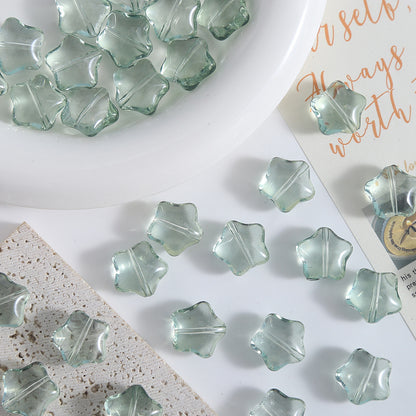 Star Glass Beads-10*17mm/20pcs