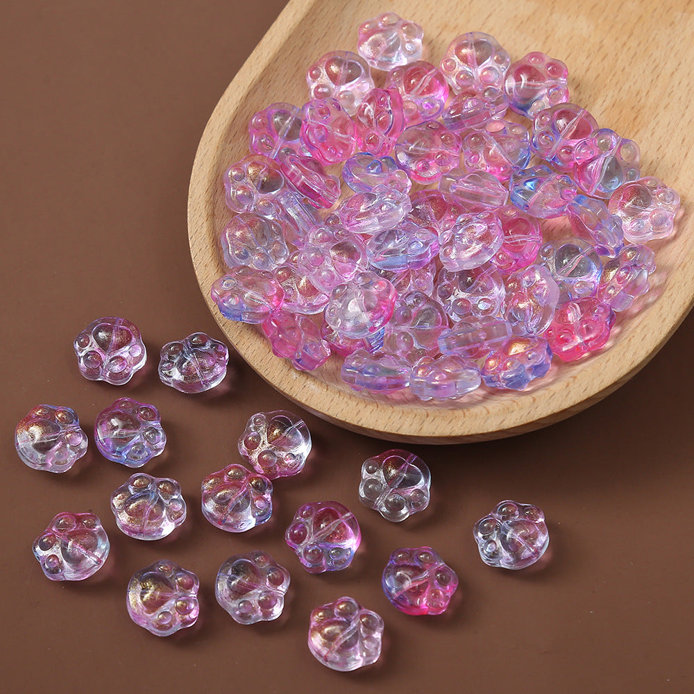 Cat Paw Beads-13*5mm/25pcs