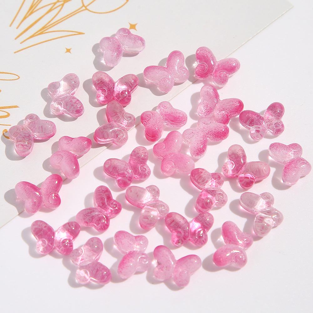 Gradient Butterfly Beads-10*14mm/20pcs