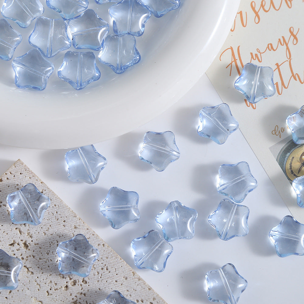 Star Glass Beads-10*17mm/20pcs