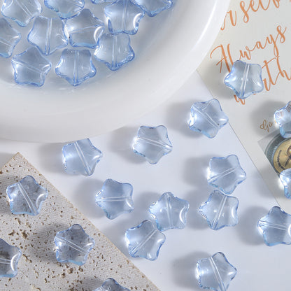 Star Glass Beads-10*17mm/20pcs