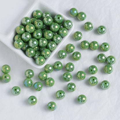 Candy Glass Beads-10*10mm/40pcs
