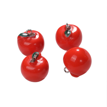 5PCS DIY Resin Fruit Charm